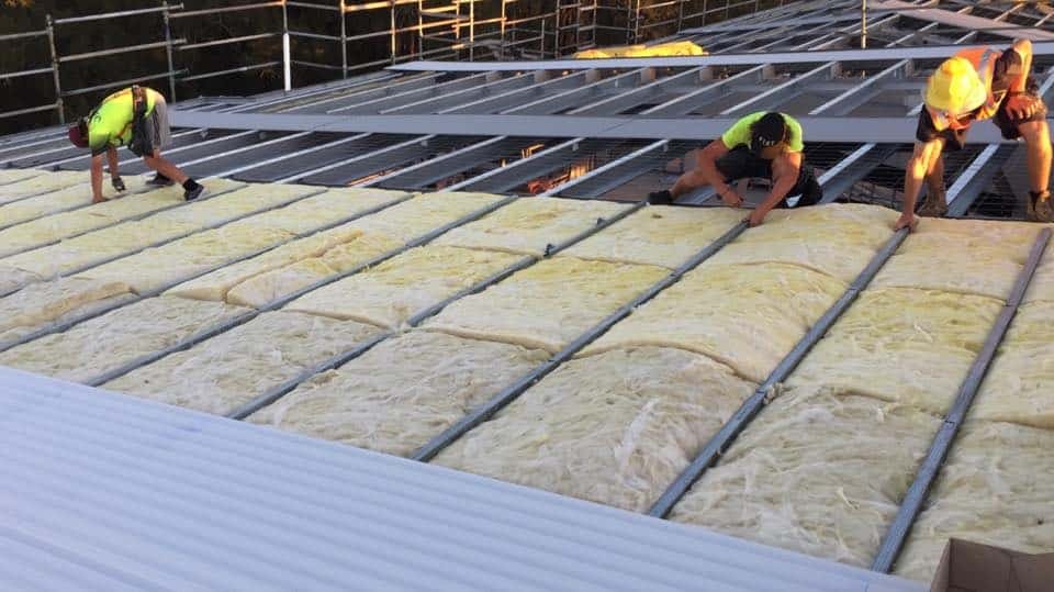 glasswool roofing